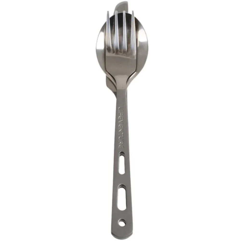 LifeVenture Titanium Cutlery Set - Image 2