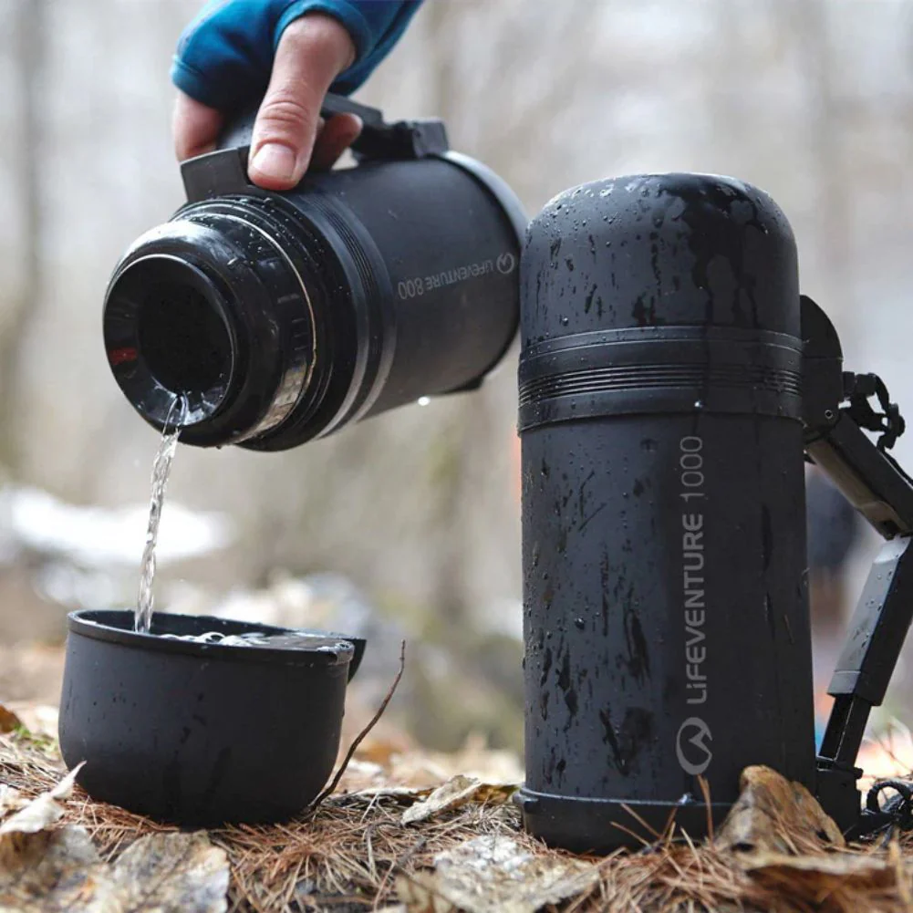 Lifeventure TiV Wide Mouth Vacuum Flasks 1L - Image 5