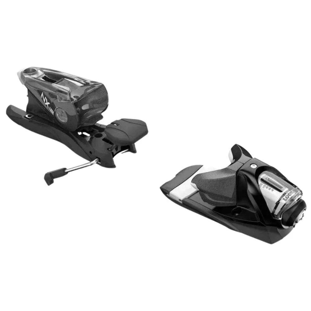 Look Women's NX 12 Dual WTR B100 Ski Bindings (Black Sparkle)