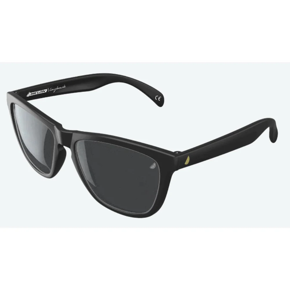 Melon Layback Sunglasses Black - Gold icons - Photochromic Smoke - Image 3