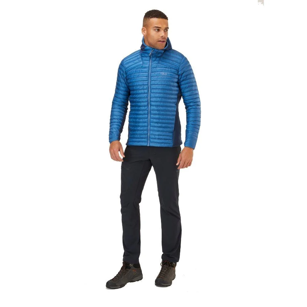Rab Men's Cirrus Flex 2.0 Insulated Hoody Synthetic Jacket (Denim) - Image 2
