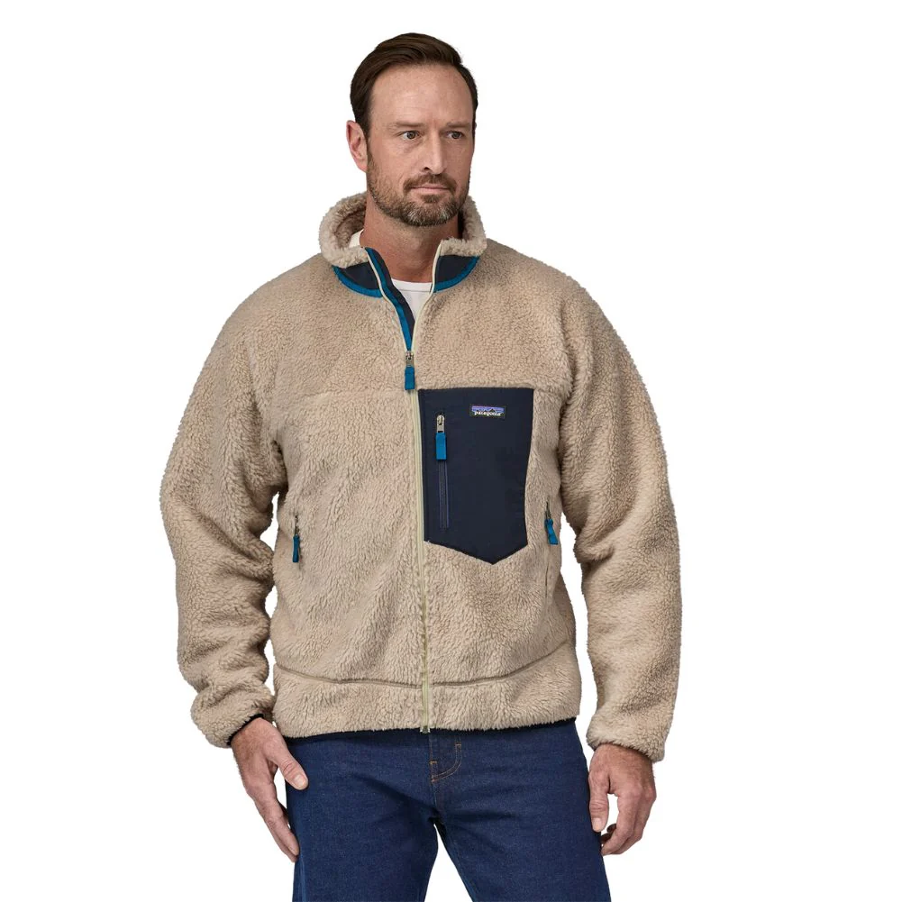 Patagonia Men's Classic Retro-X Fleece Jacket (Natural) - Image 2