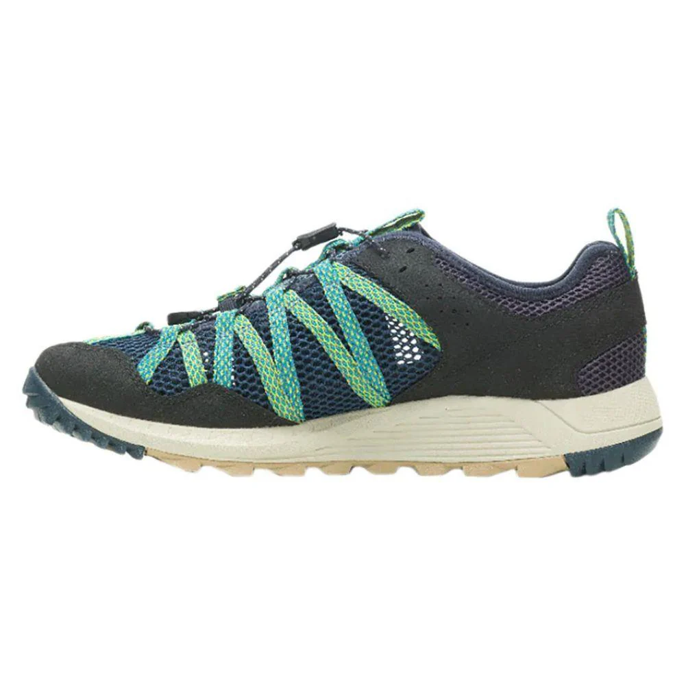 Merrell Men's Wildwood Aerosport Walking Shoe (Navy/Oyster) - Image 3