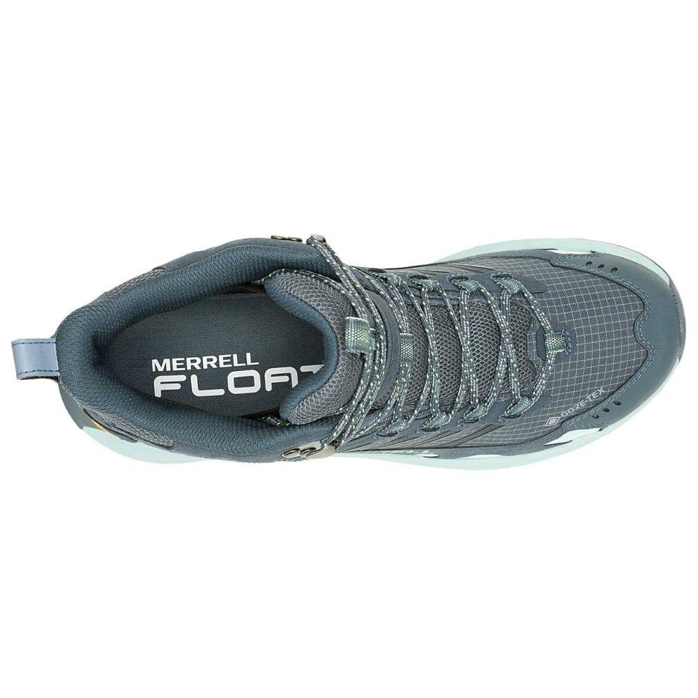 Merrell Men's Moab Speed 2 Mid GORE-TEX Walking Shoes (Slate) - Image 3