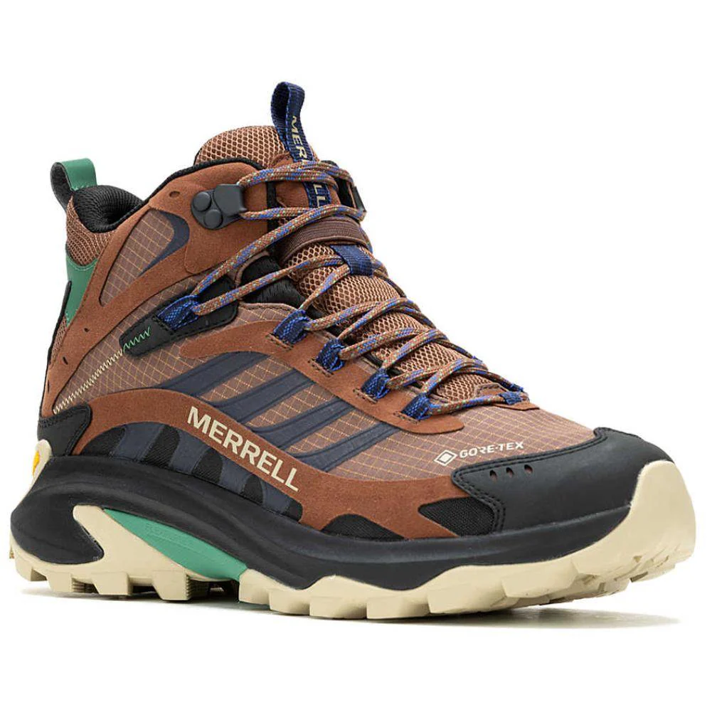 Merrell Men's Moab Speed 2 Mid GORE-TEX Walking Shoes (Rye) - Image 4