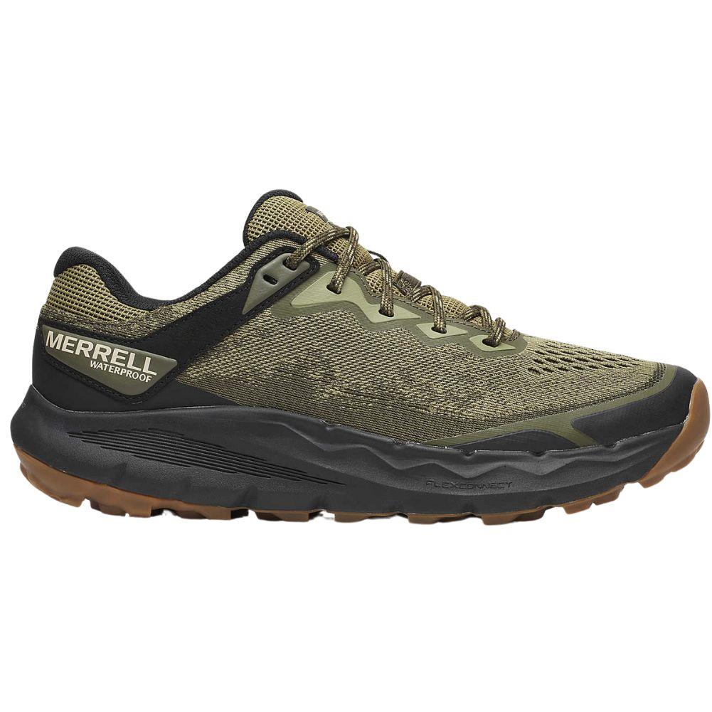 Merrell Men's Nova 4 Waterproof Trail Shoes (Drab)