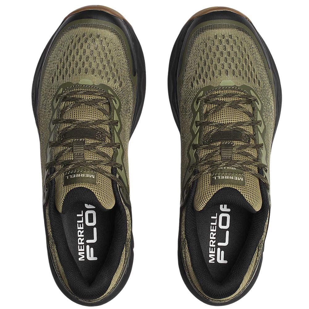 Merrell Men's Nova 4 Waterproof Trail Shoes (Drab) - Image 3
