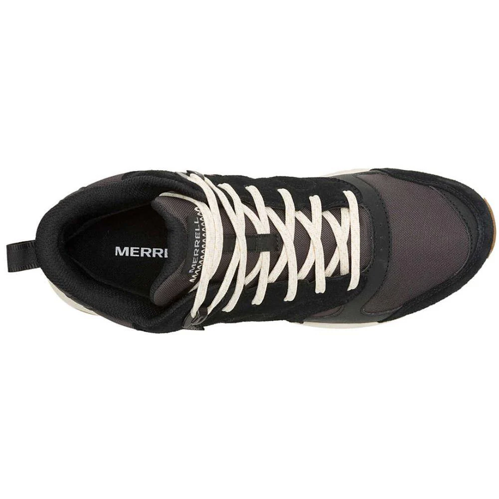 Merrell Men's Tempo Sol Mid Waterproof Walking Shoes (Coal) - Image 5