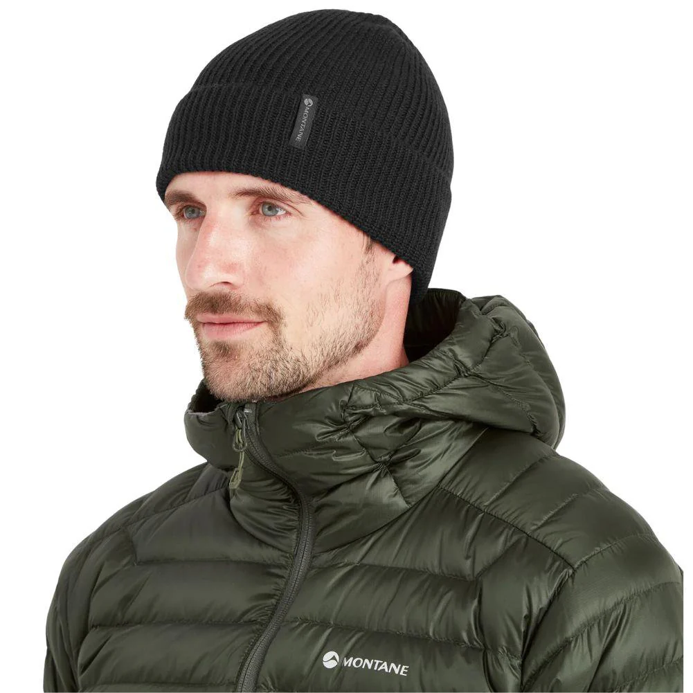 Montane Brew Beanie Hat (Black) - Image 3