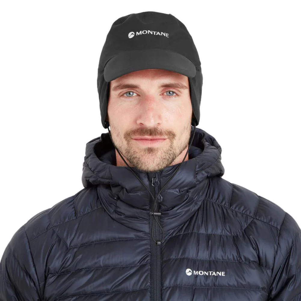 Montane Duality Mountain Waterproof Cap (Black) - Image 2