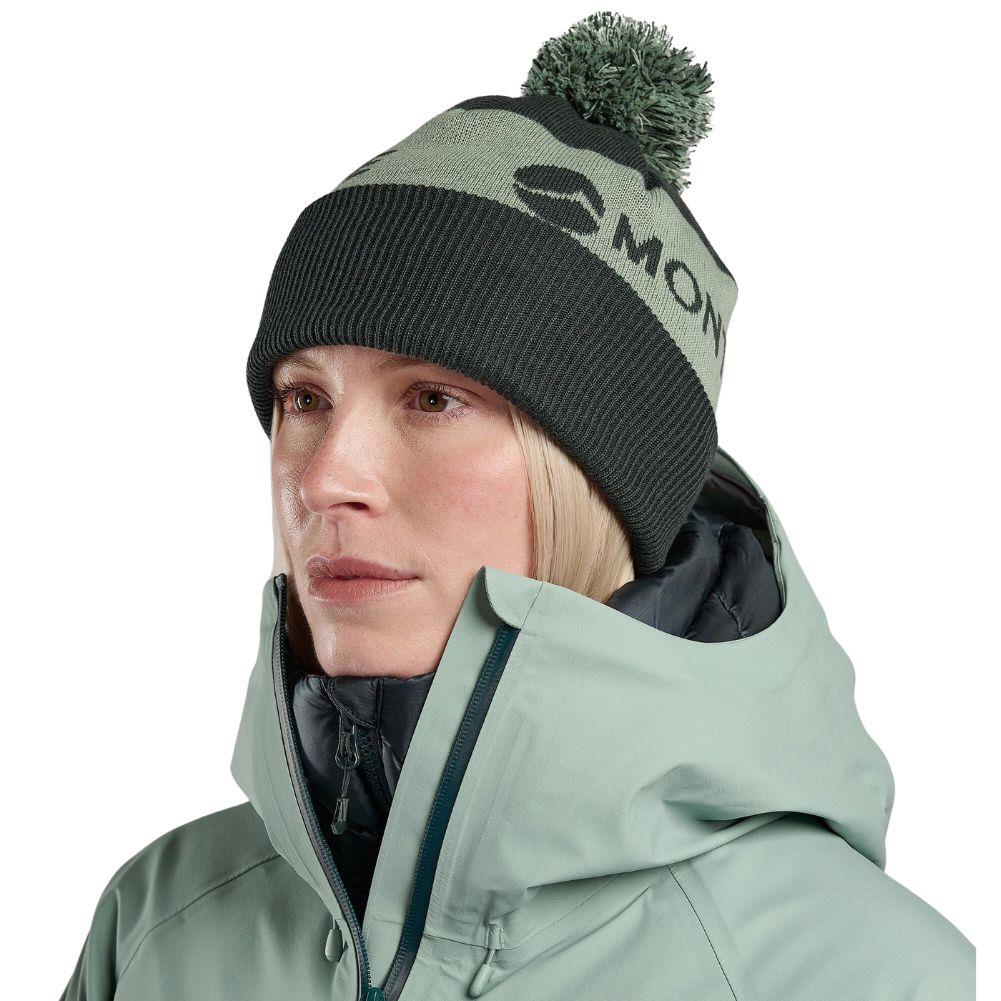 Montane Logo Cuffed Beanie Hat (Deep Forest) - Image 2