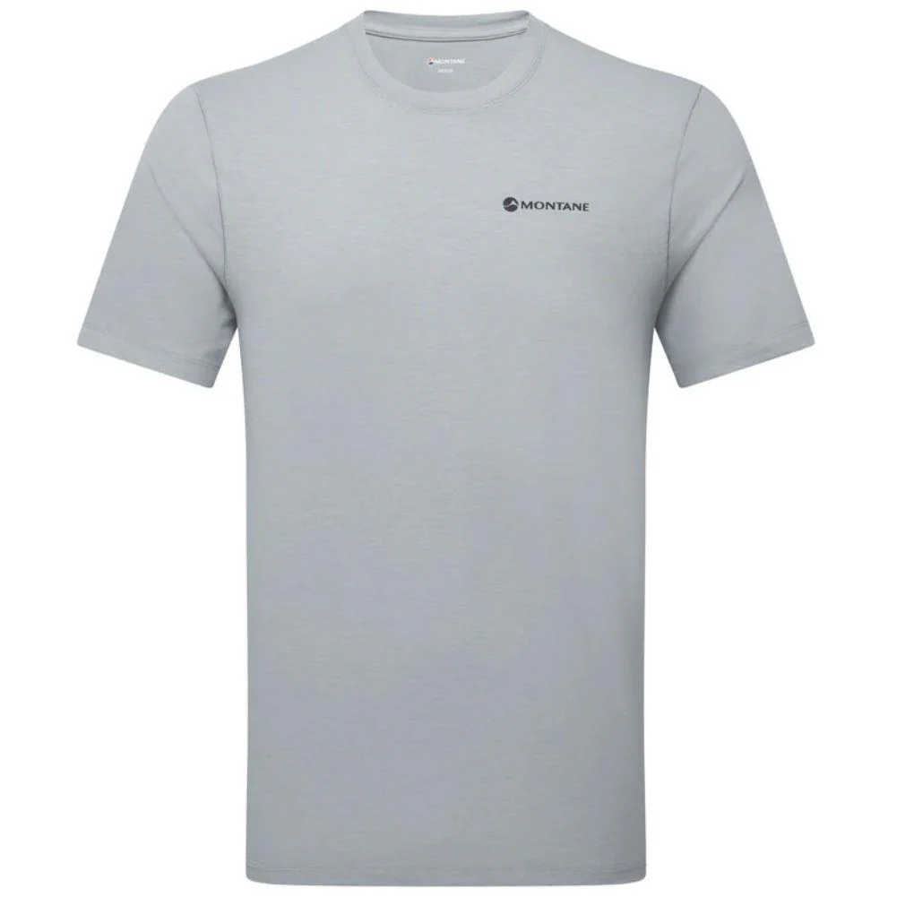 Montane Men's Alhena Mountain 25 T-Shirt (Pebble Blue) - Image 2