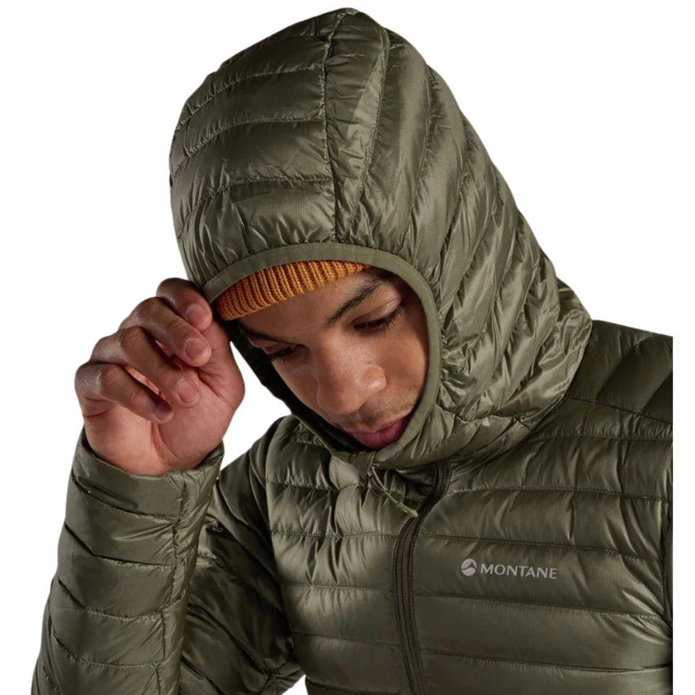 Montane Men's Anti Freeze Lite Hooded Down Jacket (Caper) - Image 6