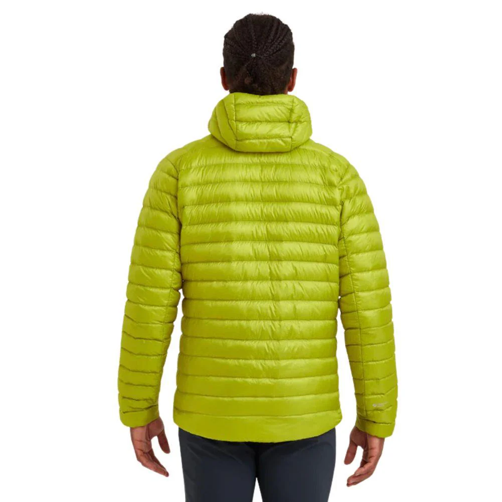 Montane Men's Anti-Freeze Packable Hooded Down Jacket (Citrus Spring) - Image 5