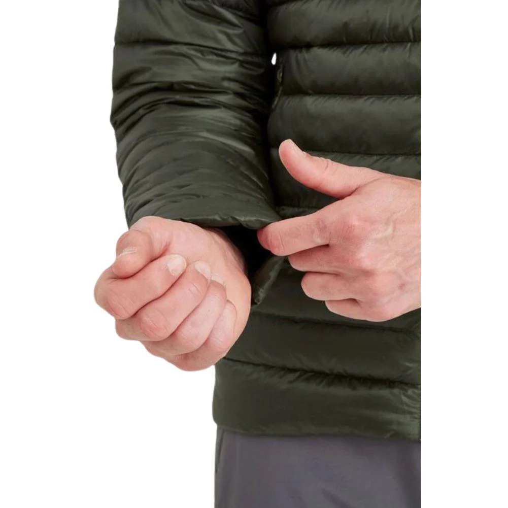 Montane Men's Anti-Freeze Packable Hooded Down Jacket (Oak Green) - Image 9