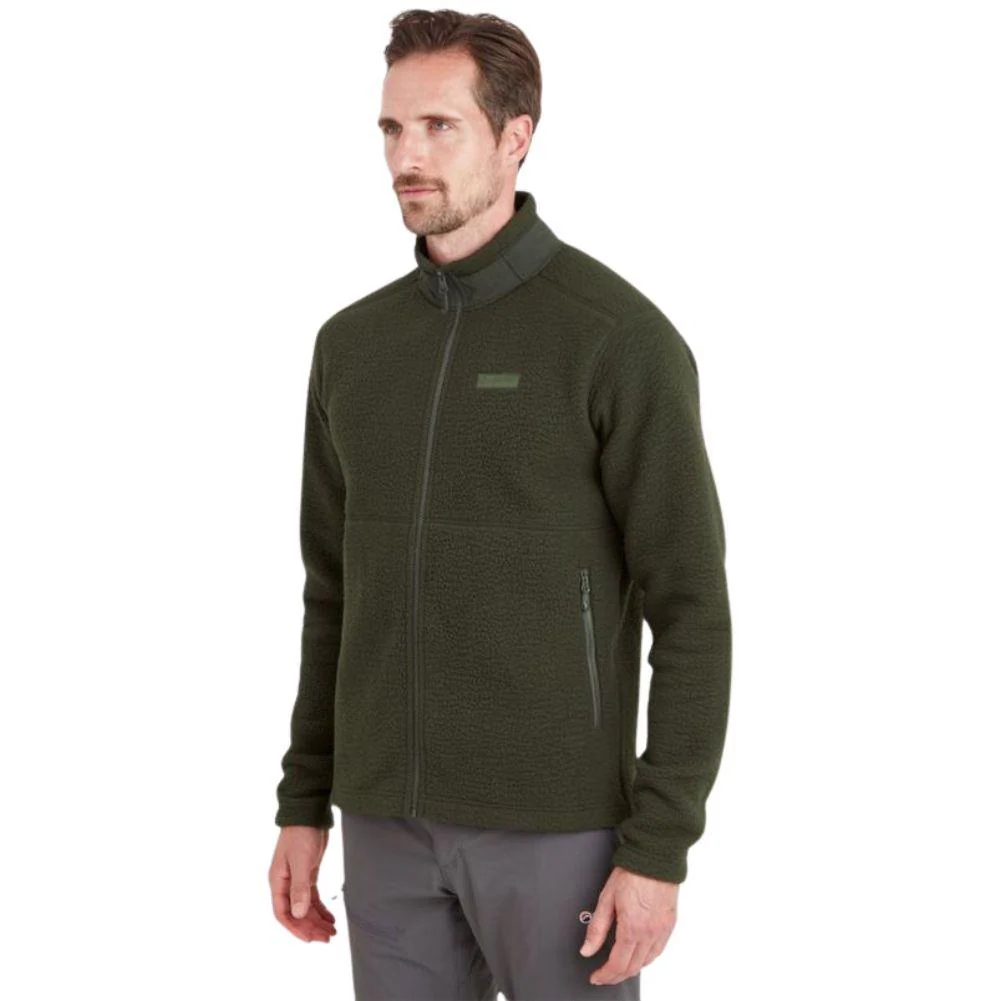 Montane Men's Chonos Fleece Jacket (Oak Green) - Image 4