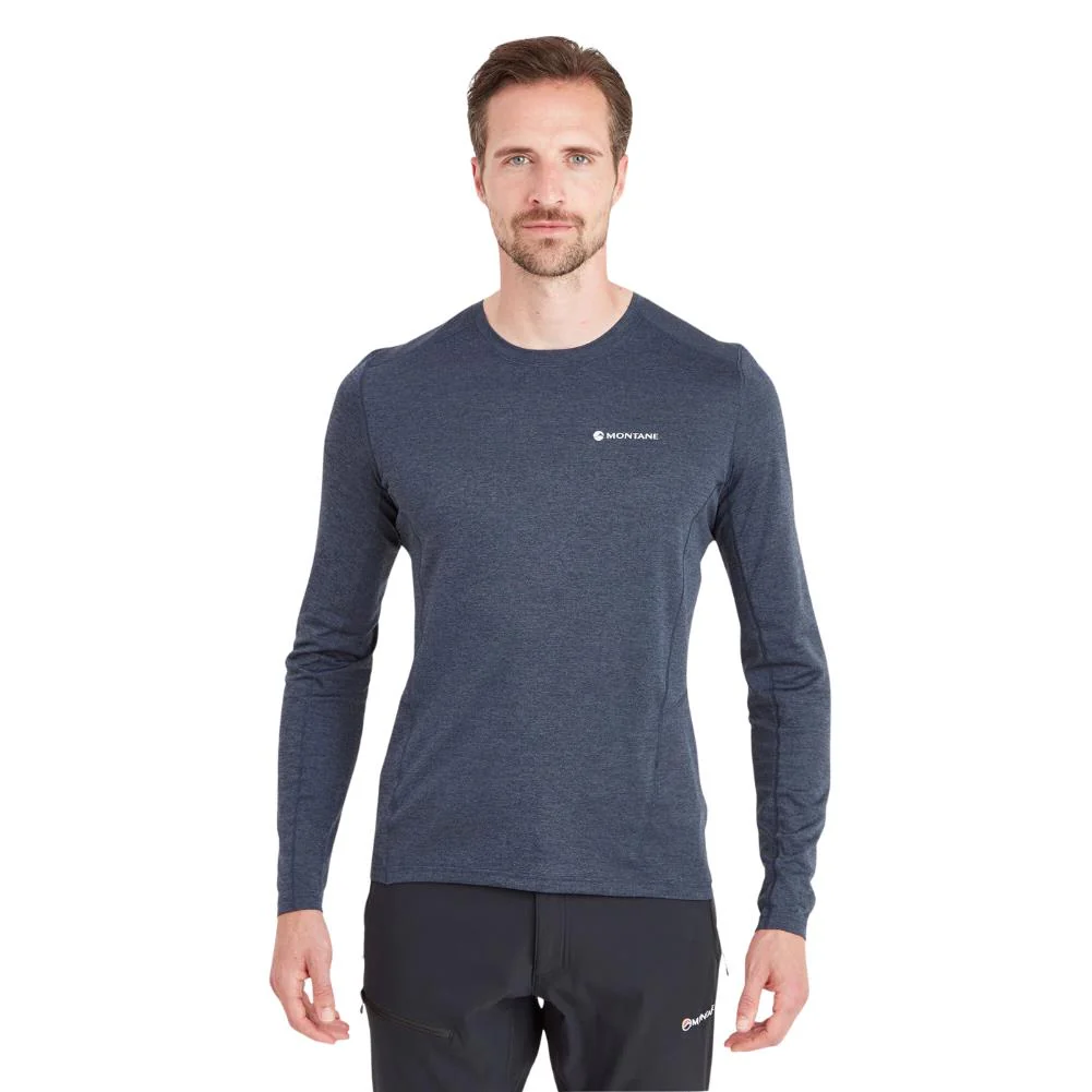 Montane Men's Dart Long Sleeve T-Shirt (Eclipse Blue) - Image 2