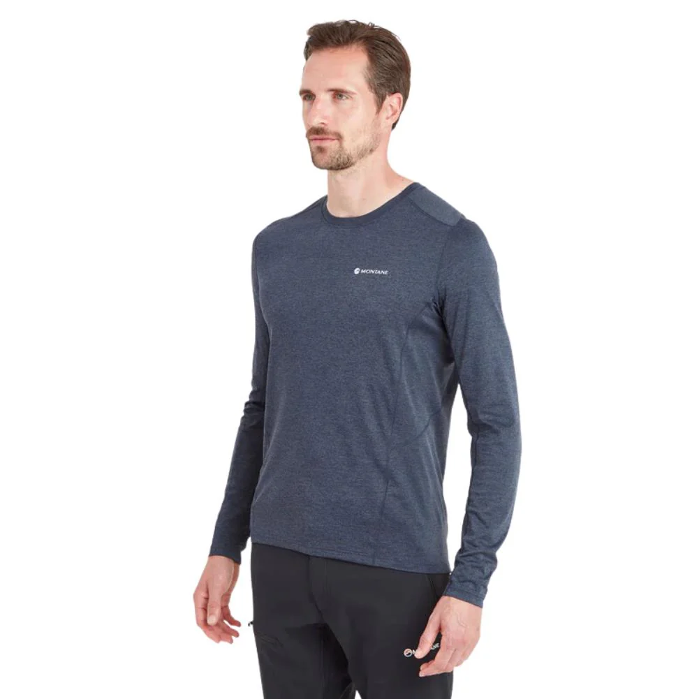 Montane Men's Dart Long Sleeve T-Shirt (Eclipse Blue) - Image 3