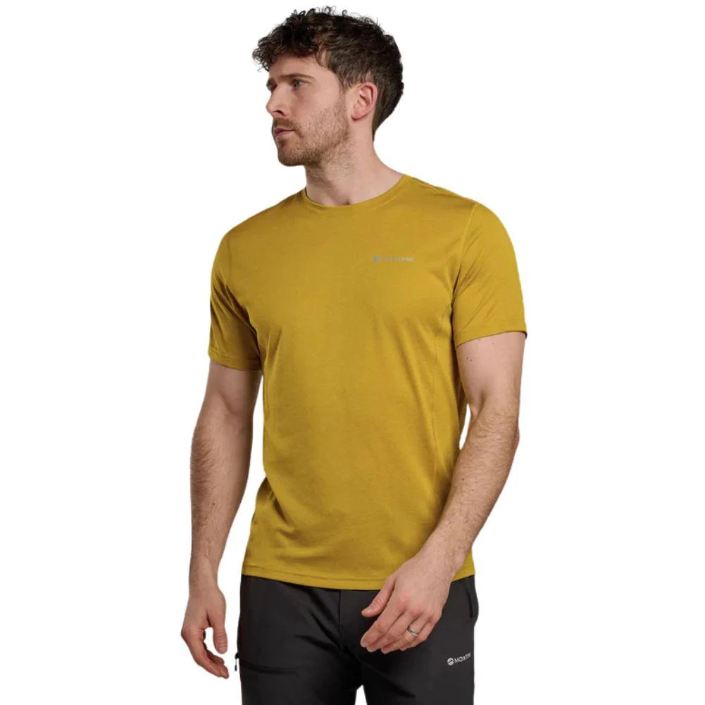 Montane Men's Dart T-Shirt (Ginkgo Gold) - Image 2
