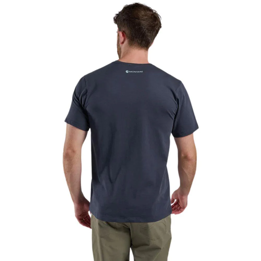 Montane Men's Dual Mountain T-Shirt (Eclipse Blue) - Image 3