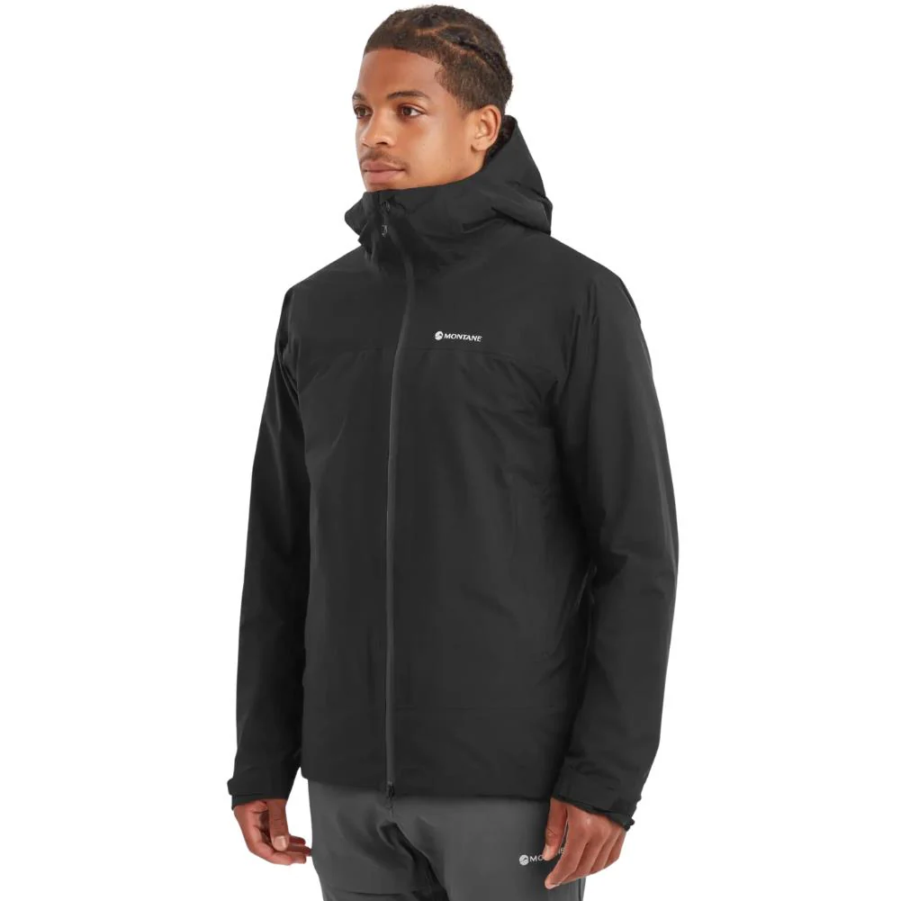 Montane Men's Duality Lite Goretex Waterproof Jacket (Black) - Image 4