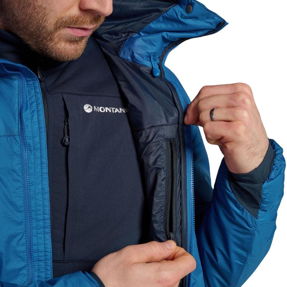 Montane Men's Fortes Lite Hooded Insulated Jacket (Neptune Blue) - Image 5