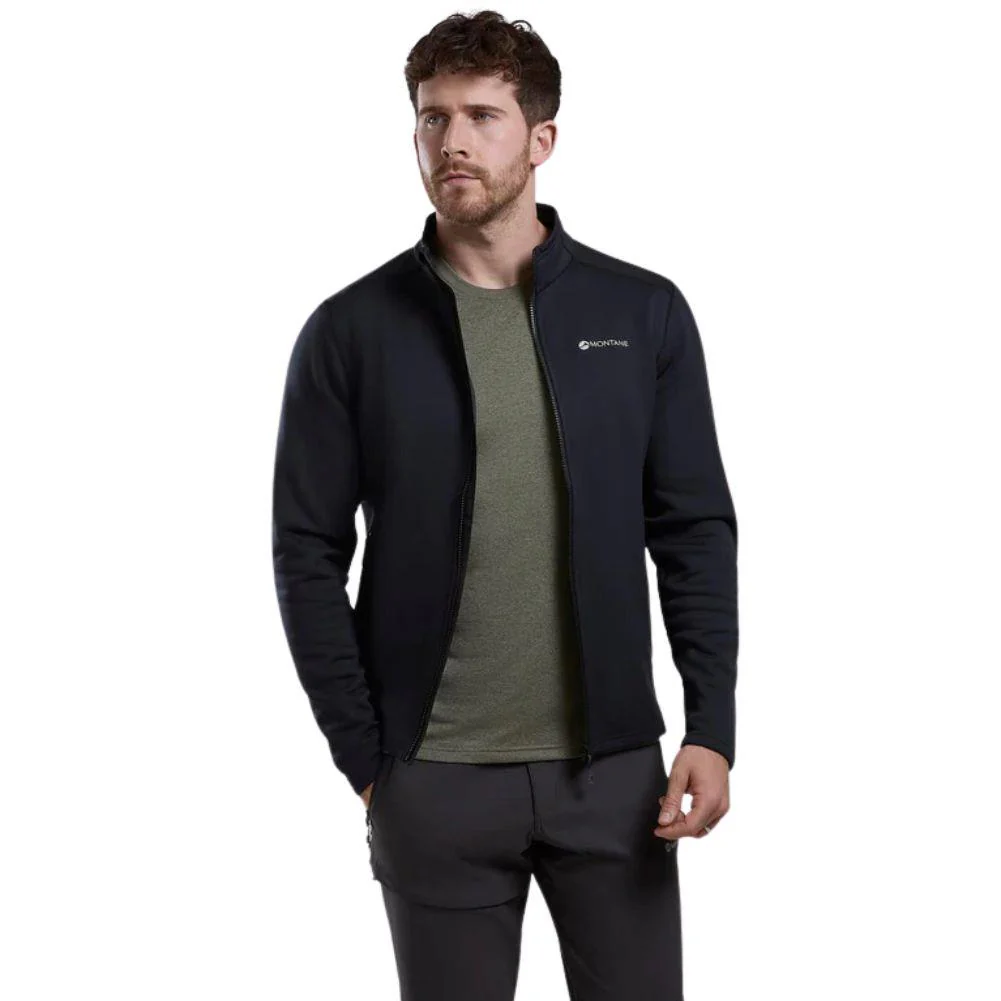 Montane Men's Fury Fleece Jacket (Black) - Image 6