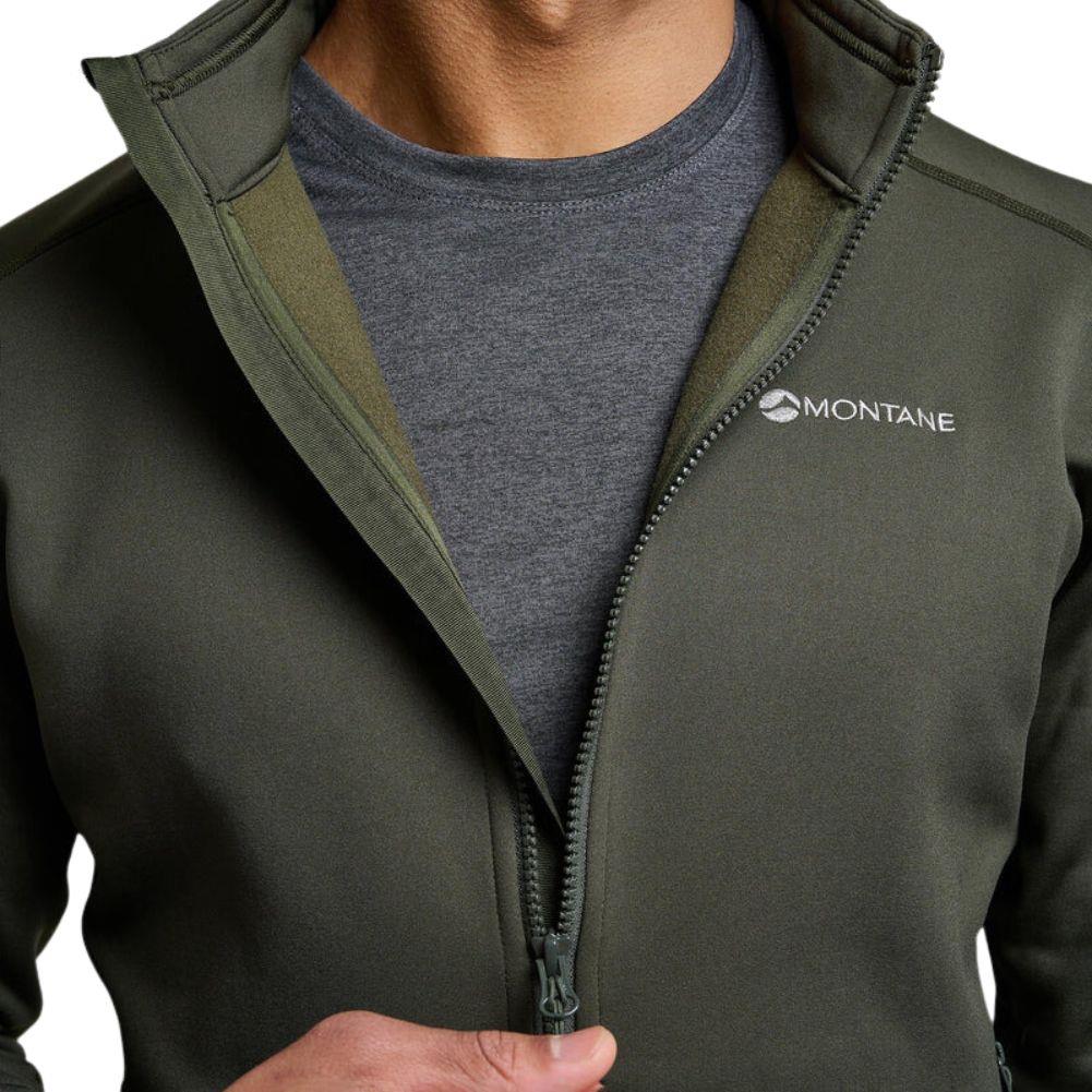 Montane Men's Fury Fleece Jacket (Green Oak) - Image 5