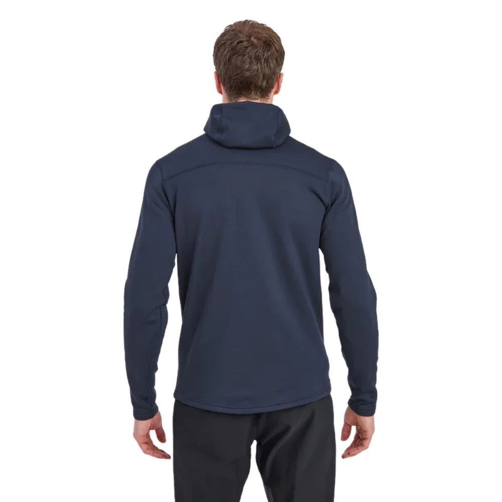 Montane Men's Fury Hooded Fleece Jacket (Eclipse Blue) - Image 9