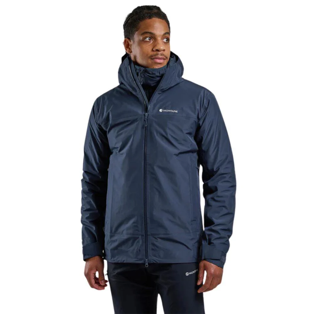 Montane Men's Phase Waterproof Jacket (Eclipse Blue) - Image 3