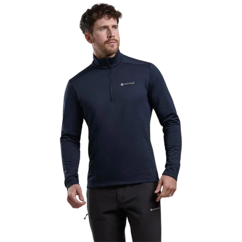 Montane Men's Protium Fleece Pull-On Jacket (Eclipse Blue) - Image 2