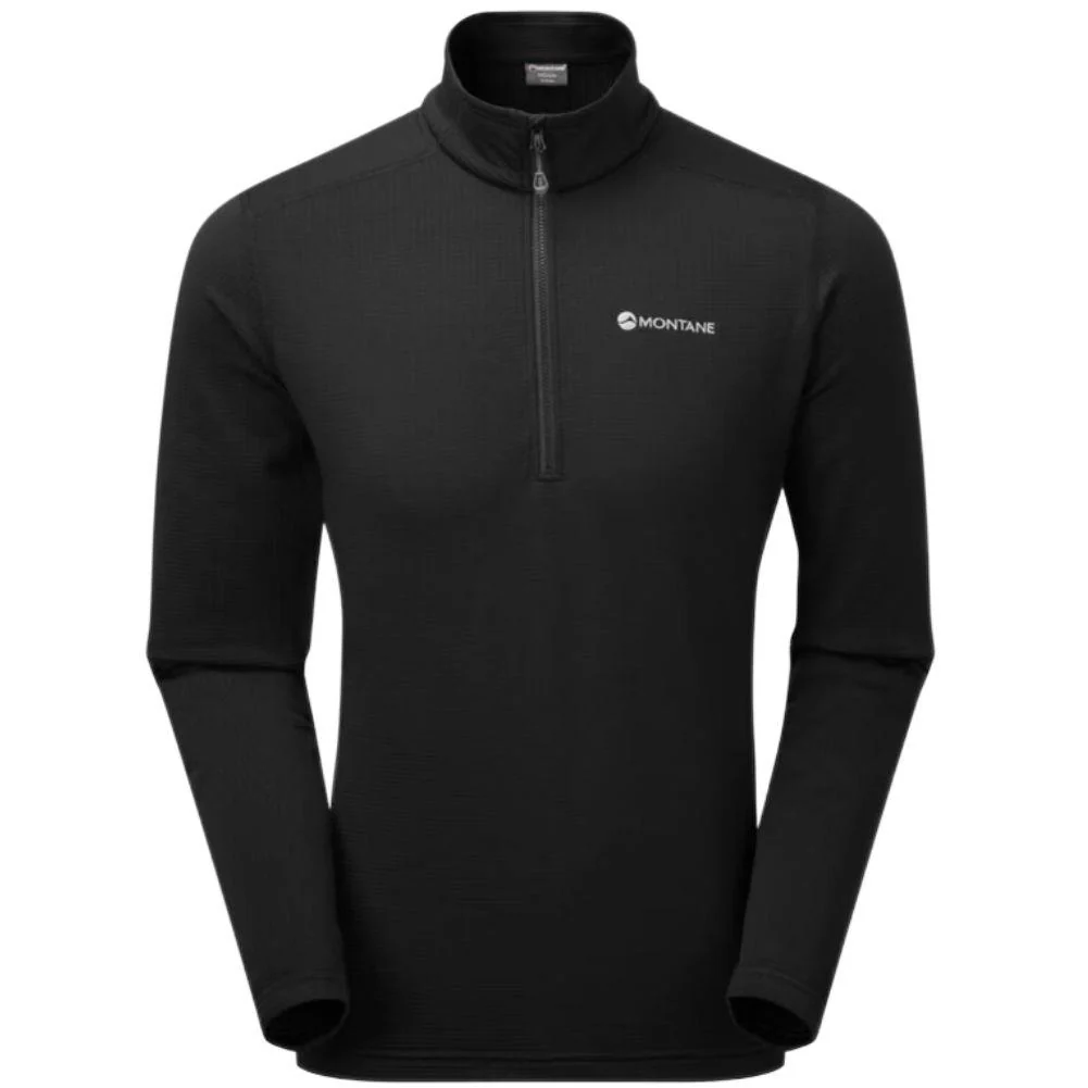 Montane Men's Protium Pull On Fleece (Black)
