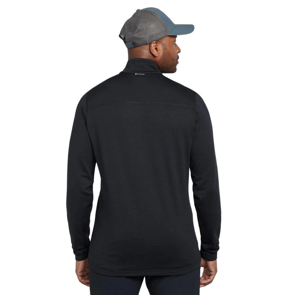 Montane Men's Protium Pull On Fleece (Black) - Image 3