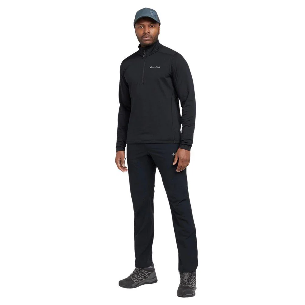 Montane Men's Protium Pull On Fleece (Black) - Image 4