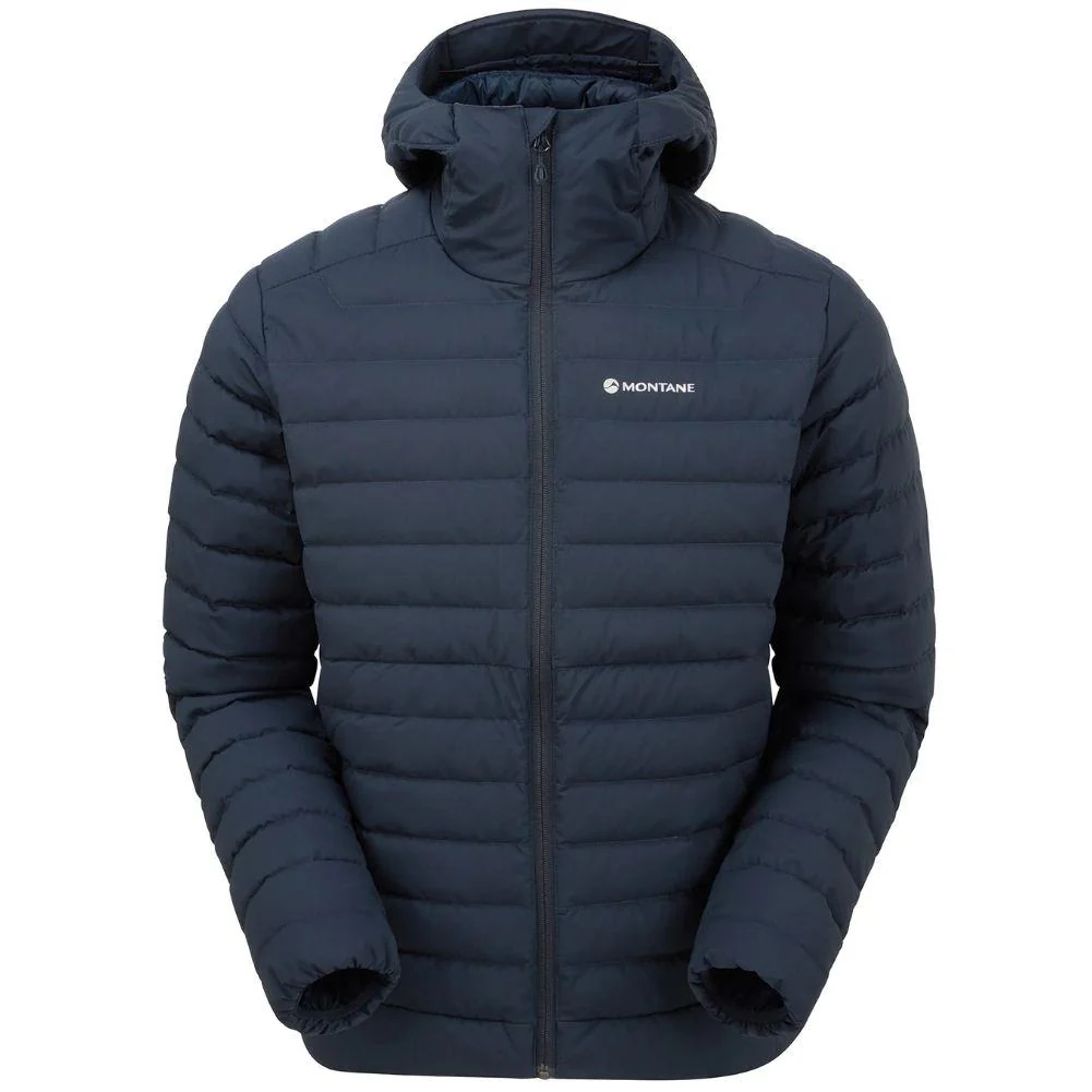 Montane Men's Resolve Hooded Down Jacket (Eclipse Blue)