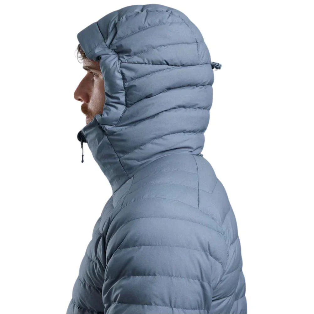 Montane Men's Resolve Hooded Down Jacket (Stone Blue) - Image 5