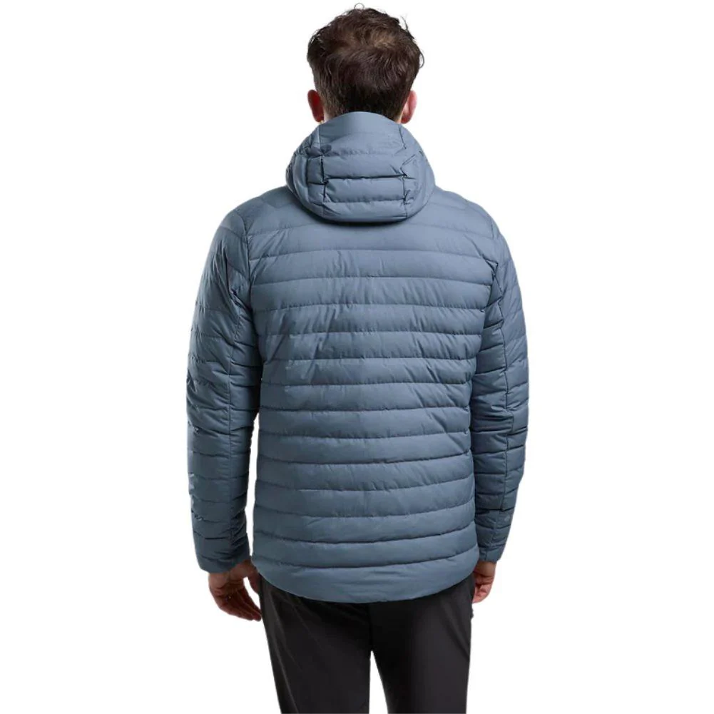 Montane Men's Resolve Hooded Down Jacket (Stone Blue) - Image 9