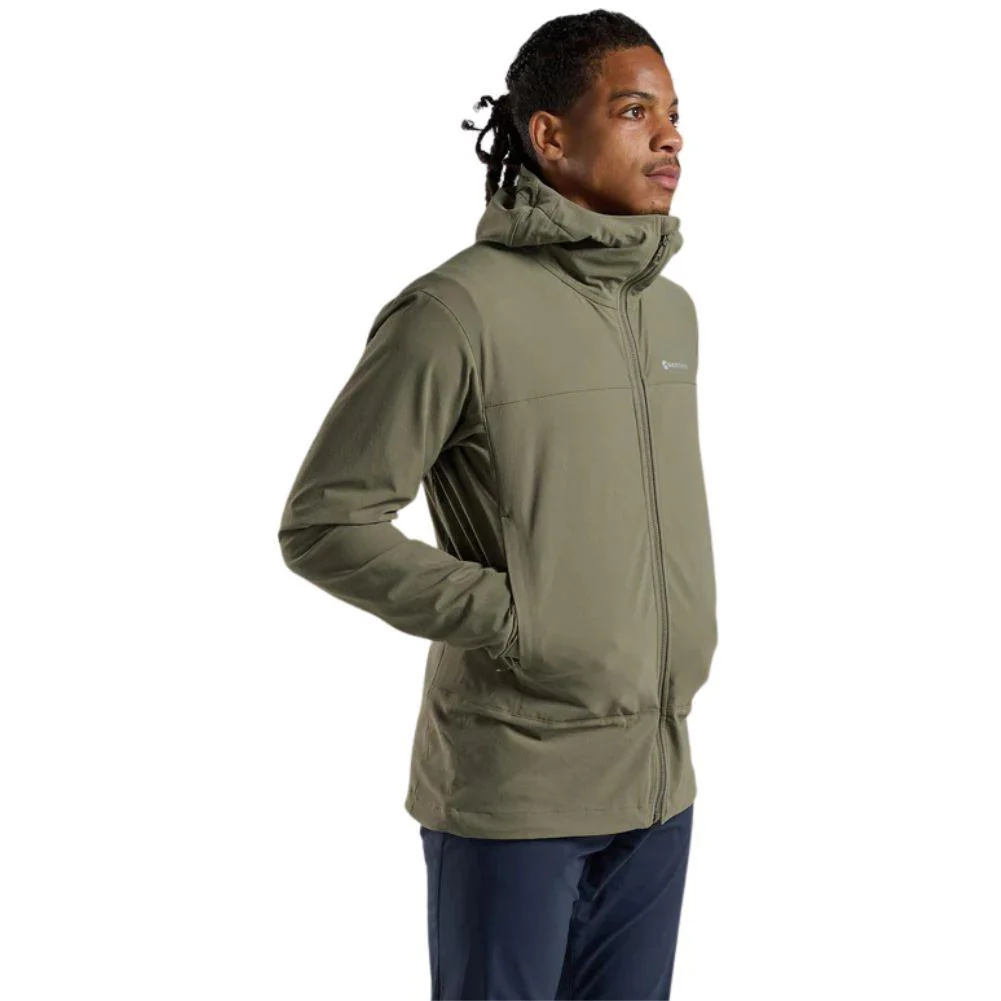 Montane Men's Tenacity Hooded Softshell Jacket (Caper) - Image 4