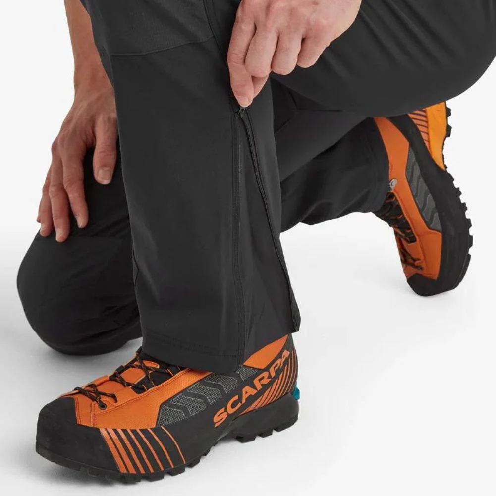Montane Men's Terra Mission Hiking Pants - Regular (Black) - Image 4