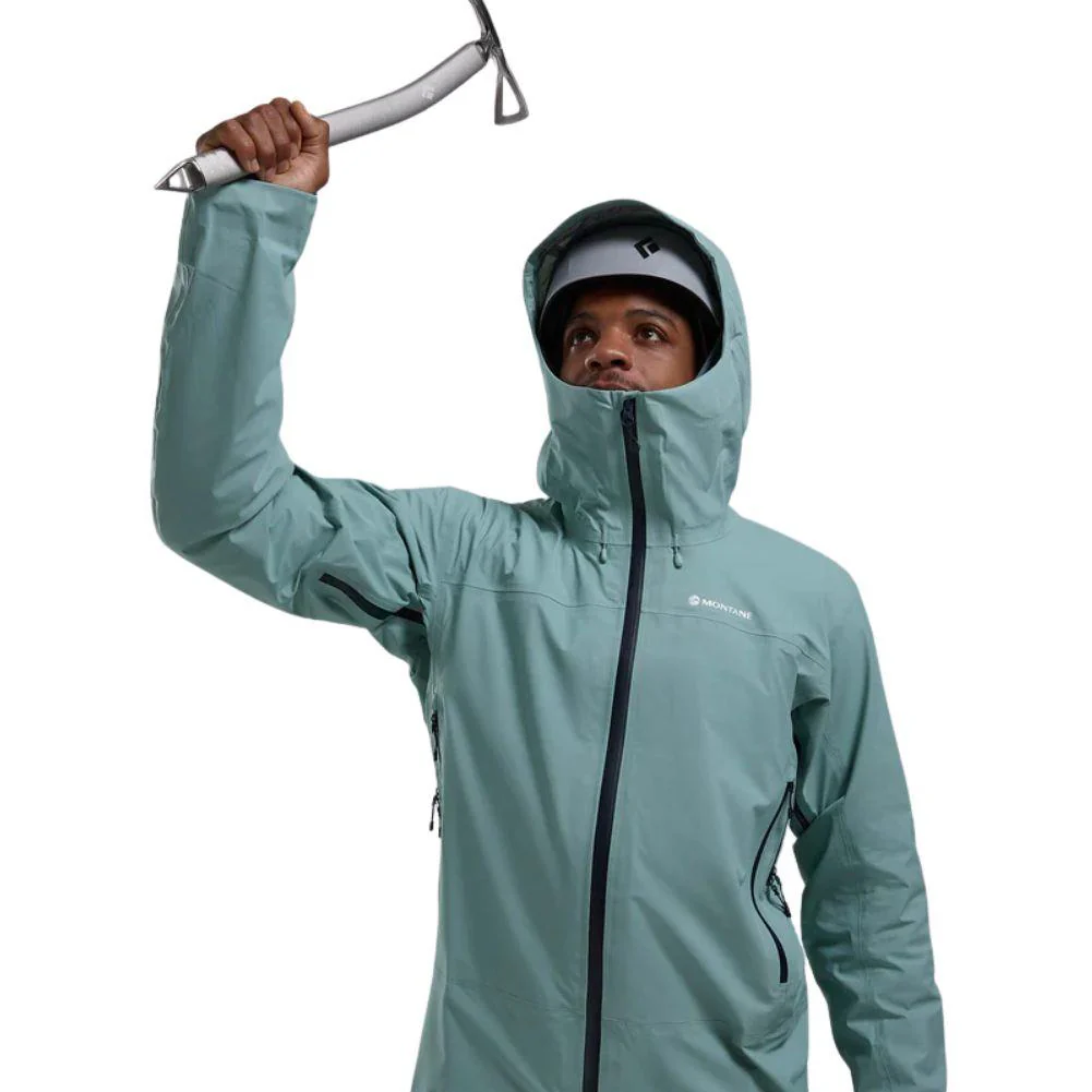 Montane Men's Torren Waterproof Jacket (Sea Mist) - Image 9