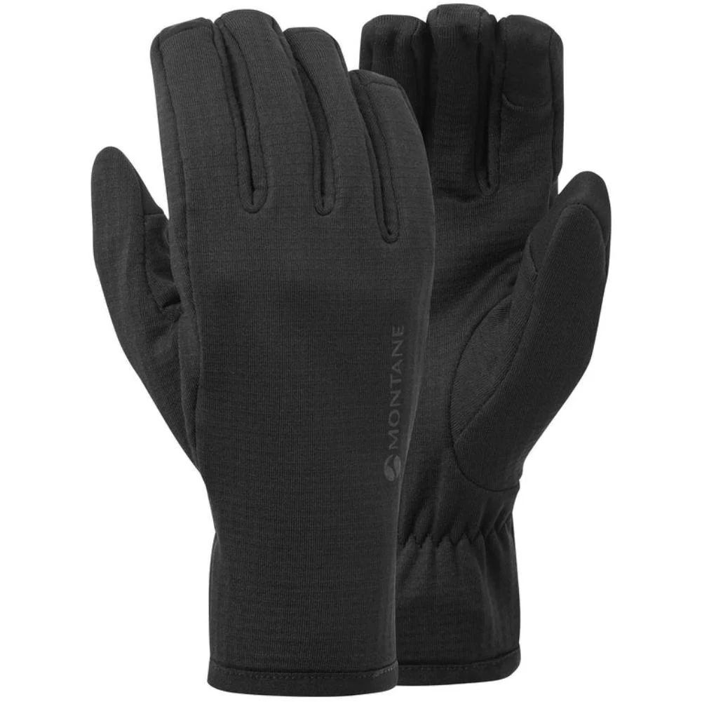 Montane Protium Stretch Fleece Gloves (Black) - Image 3