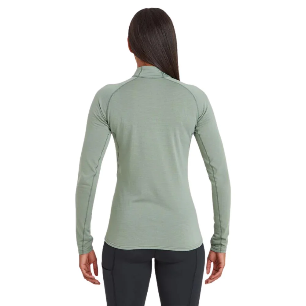 Montane Women's Allez Micro Pull-On Fleece Jacket (Pale Sage) - Image 7