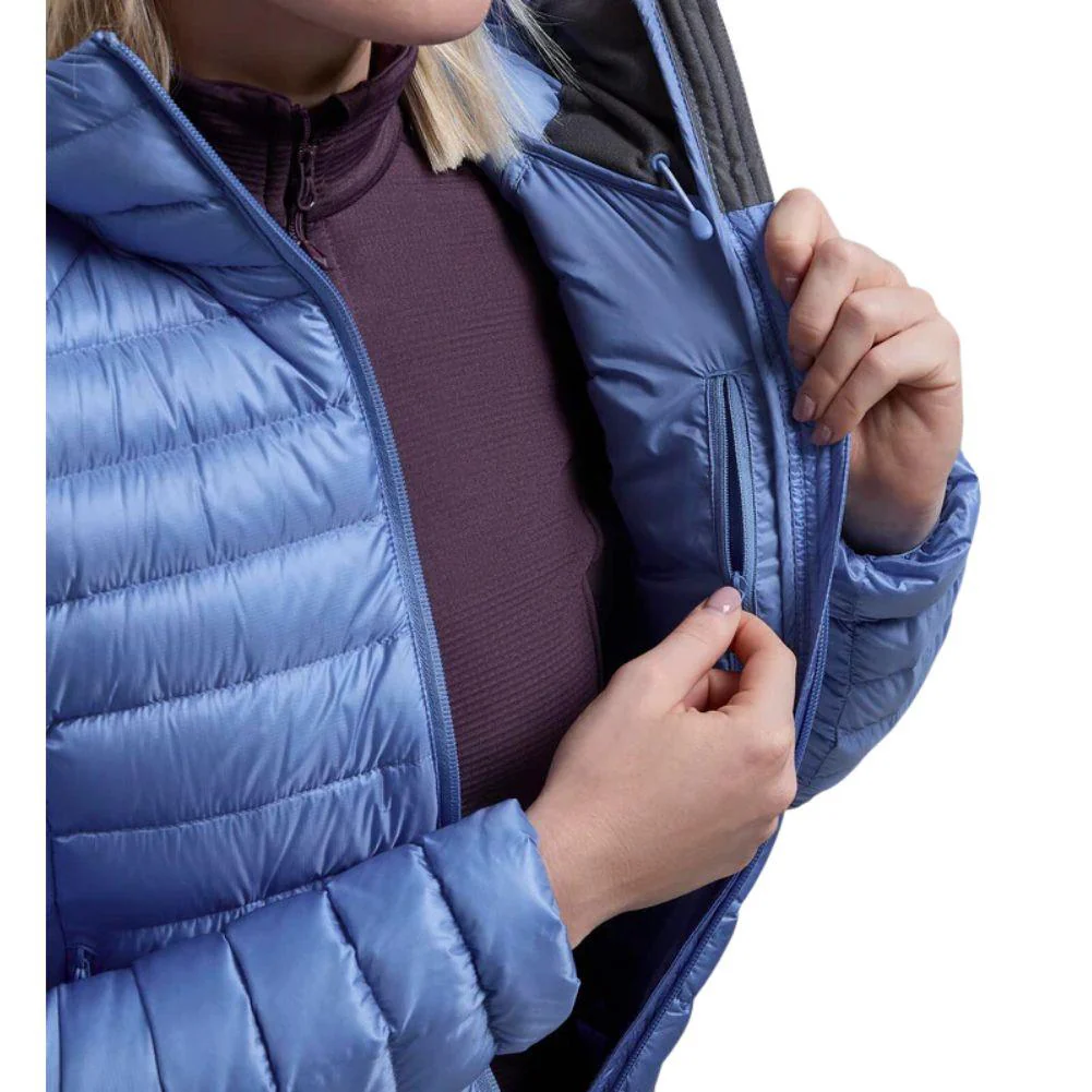 Montane Women's Anti-Freeze Hooded Down Jacket - 2024 (Cornflower) - Image 7