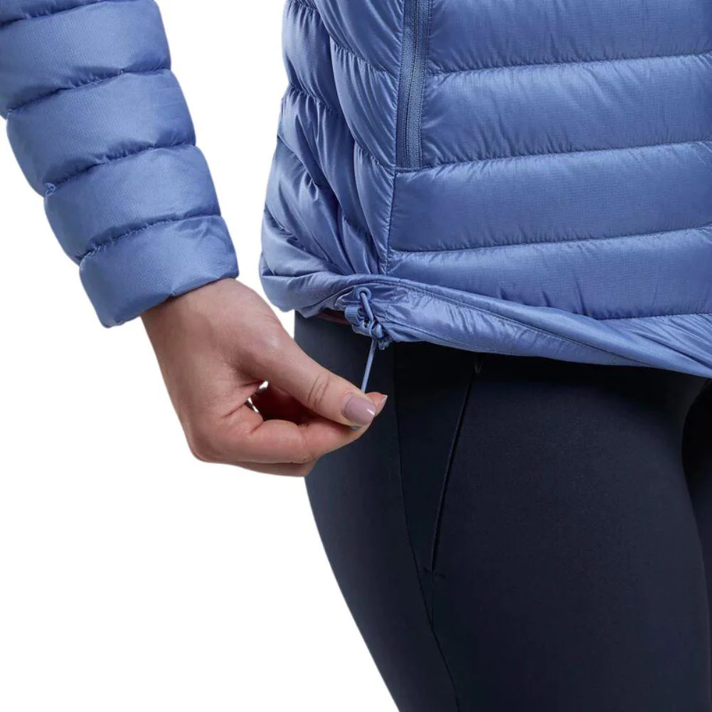 Montane Women's Anti-Freeze Hooded Down Jacket - 2024 (Cornflower) - Image 8