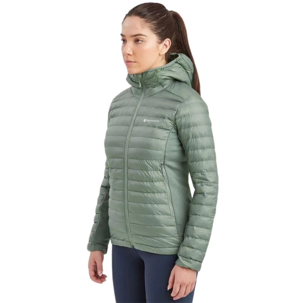 Montane Women's Icarus Lite Hooded Jacket (Eucalyptus) - Image 4