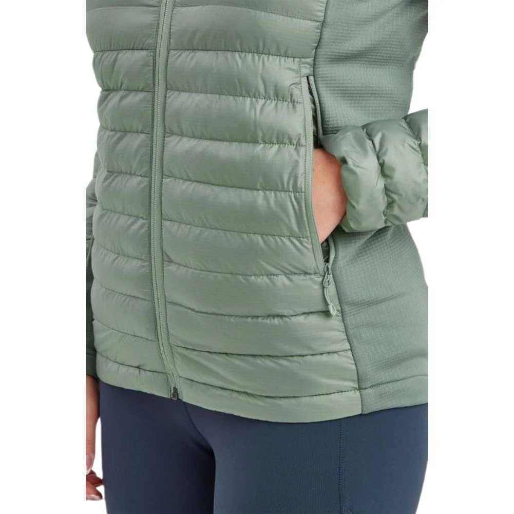 Montane Women's Icarus Lite Hooded Jacket (Eucalyptus) - Image 7