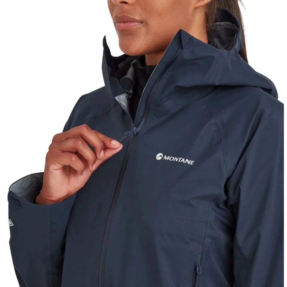 Montane Women's Phase Lite Waterproof Jacket (Eclipse Blue) - Image 10