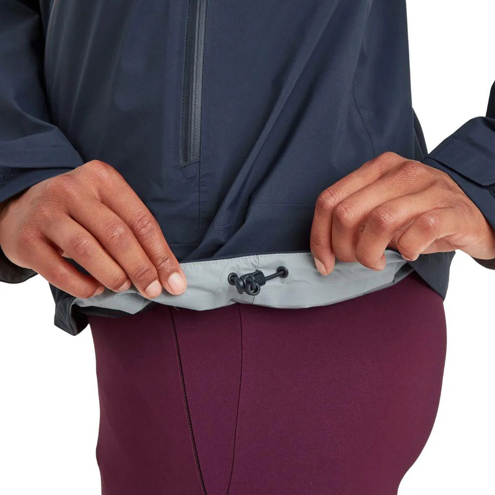 Montane Women's Phase Lite Waterproof Jacket (Eclipse Blue) - Image 8
