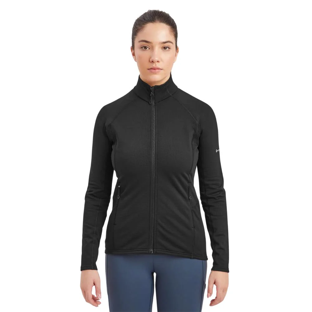 Montane Women's Protium Fleece Jacket (Black) - Image 3
