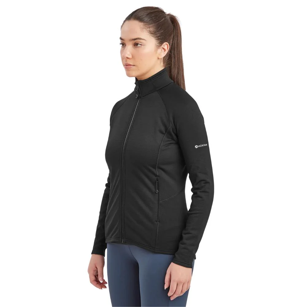 Montane Women's Protium Fleece Jacket (Black) - Image 4